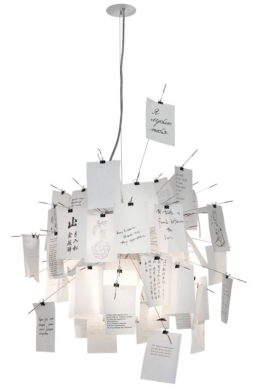 Zettel´z 6 pendant lamp Ingo Maurer